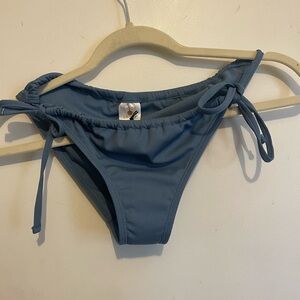 Target Shade & Shore NWT never worn bikini bottoms slate/misty blue color